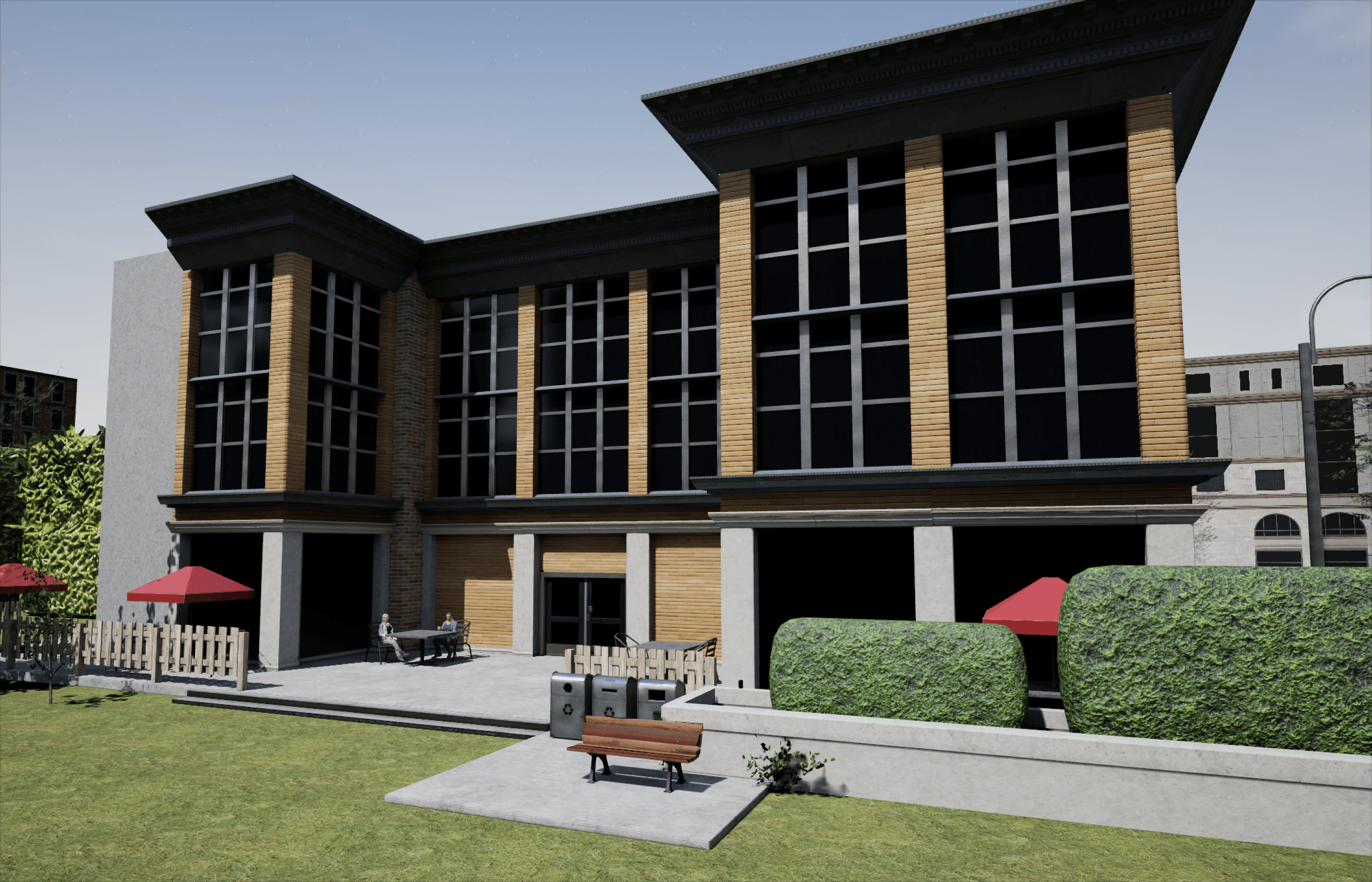 Jay Street XR training environment used for scenario simulations